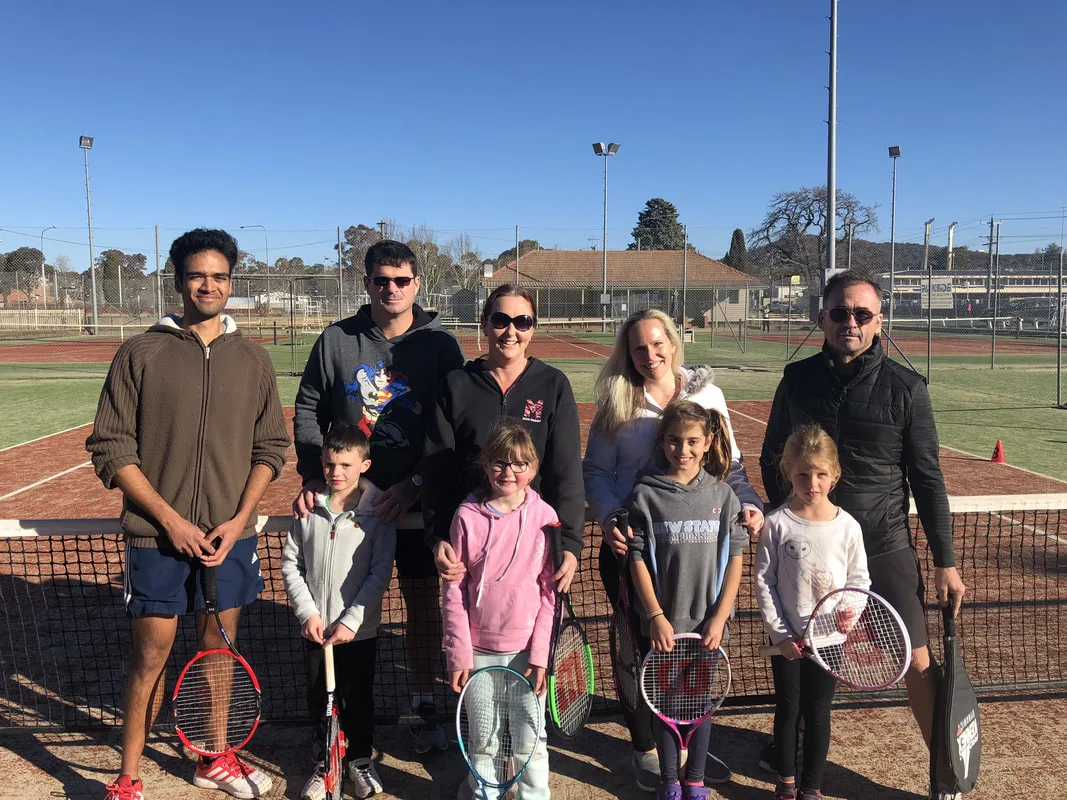 Kids tennis fun